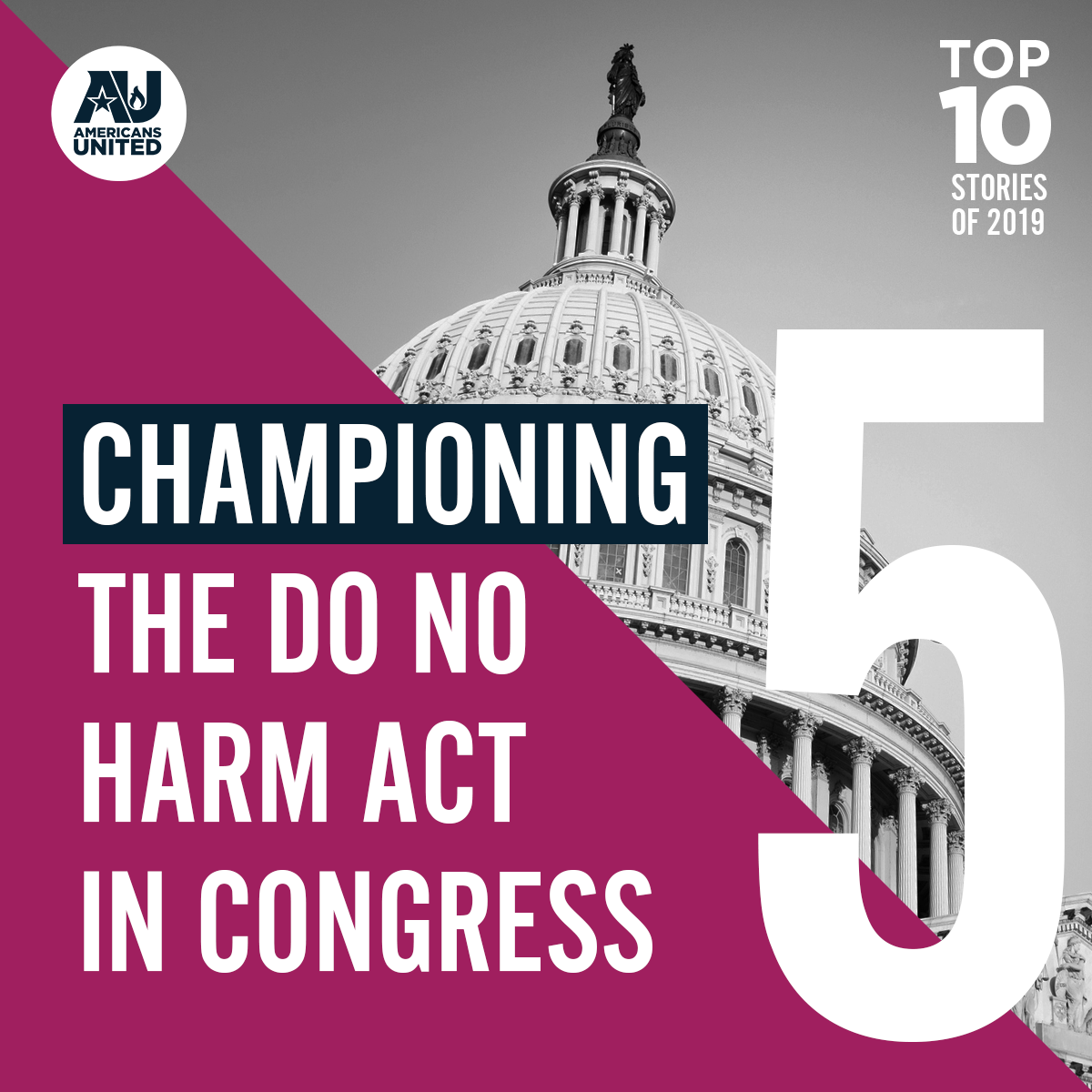 No. 5 Championing the Do No Harm Act