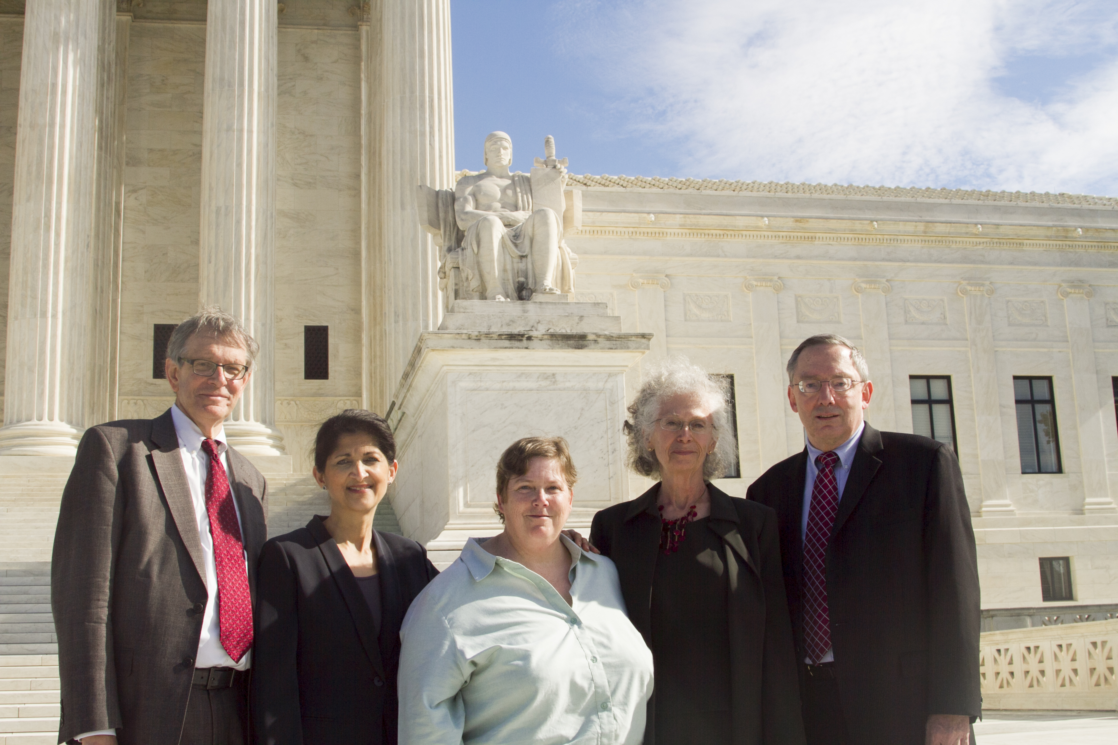AU Legal Team and Plaintiffs at SCOTUS