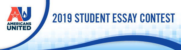 2019 Student Essay Contest