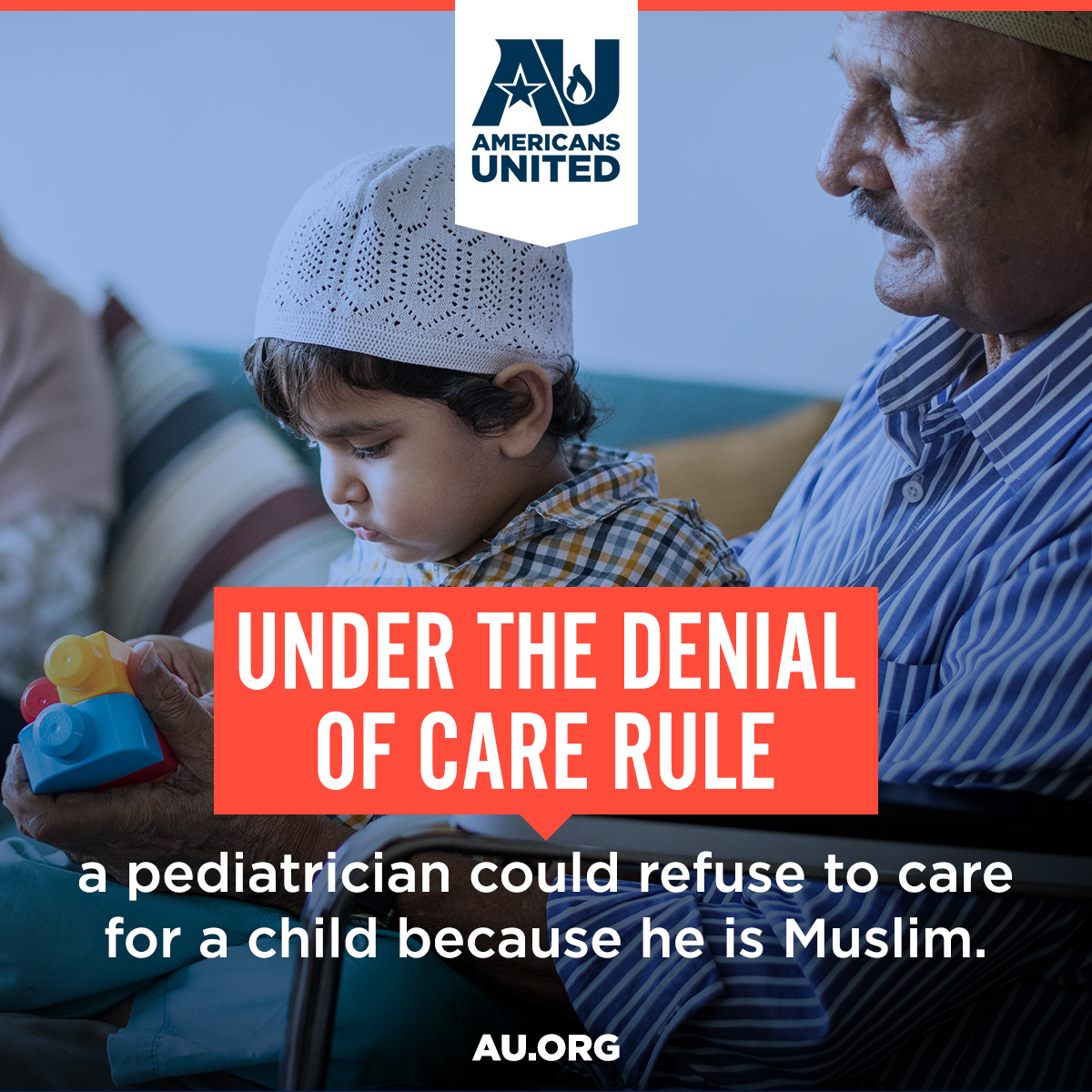 Pediatrician refuses to treat a Muslim child