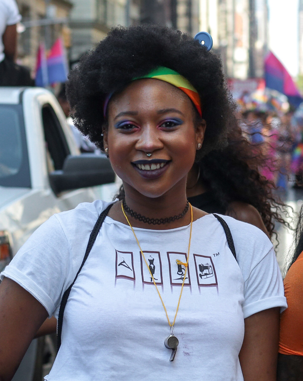 Black queer woman protected by the Separation of church and state