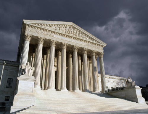 Supreme Court Gloomy Clouds